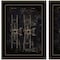 Homeroots Set Of Two Airplane Patent I and II 2 Black Framed Print Wall Art, 2PK 406046 - alternate 2