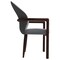 Leisuremod Opaline Series Elegant Wooden Dining Chair in Two-Tone Grey OC24GR - alternate 2