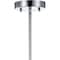 Jonathan Y Avah 17" Metal/Crystal Adjustable LED Drop Chandelier, Chrome JYL7466A - alternate 2