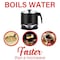 Brentwood Industries Stainless Steel 1.9 Quart Cordless Electric Hot Pot Cooker and Food Steamer in Black HP-3019BK - alternate 2