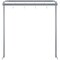 Amgood 48 in. Stainless Steel Table-Mounted Pot Rack AMG TMP-48-Z - alternate 2