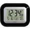 La Crosse Technology 8.95 in. L X 1.2 in. W Indoor Contemporary Digital Atomic Wall Clock Plastic Bl WT-8005U-B - alternate 1