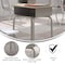 Flash Furniture Billie Student Desk with Open Front Metal Book Box - Maple/Silver FD-DESK-GY-MPL-GG - alternate 3
