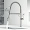 Vigo Edison Pro Single Handle Pull-Down Kitchen Faucet in Stainless Steel VG02052ST - alternate 2