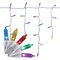 Celebrations Classic LED T5 Multicolored 100 ct Icicle Christmas Lights 6 ft. RIC100MUA - alternate 1