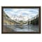 Homeroots Snowy Mountain Landscape  Black Framed Wall Art 572032 - alternate 2