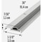 M-D Building Products Building Products 1-3/8'' x 7/16'' x 36'' Silver Aluminum and Vinyl Mini Low-Profile Threshold 8243 - alternate 2