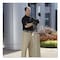 Rubbermaid Commercial Cigarette Waste Collector, Pyramid, 1 gal, Plastic/Steel, Beige FG257088BEIG - alternate 2