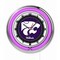Holland Bar Stool Co Kansas State University Double Neon 19" Clock Clk19KnsasS - alternate 1