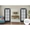 Sartodoors Sturdy Double Barn Door Solid Core Modern Interior VEREGIO7412DB-S-ANT-36 - alternate 1