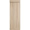 Ekena Millwork Rustic Three Board Joined Board-n-Batten Riverwood Faux Wood Shutters w/End Batten, 16 1/2"W x 64"H SHUBJE16X64RWPR - alternate 2