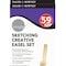 Daler-Rowney Simply. Sketching Creative Easel Set, 39 Pieces D646200201 - alternate 2