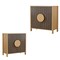 Homeroots 63in Sepia Solid Wood Console Accent Cabinet With Two Doors 712232 - alternate 2