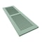 Ekena Millwork True Fit PVC, Two Equal Louver Shutters, Seaglass, 18W x 45H, PR TFP101LVF18X045SG - alternate 2