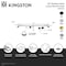 Kingston Brass 60-Inch Stainless Steel Linear Shower Drain with Reversible Tile Insert and Flat Grate BSFK6021 - alternate 2