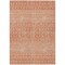 Homeroots 9' X 12' Salmon Gold And Ivory Tribal Washable Indoor Outdoor Area Rug 582642 - alternate 2