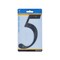 Hillman House Address Number 5, Nail-On, Black Plastic, 6 In. 847379 - alternate 2