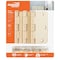 National Hardware 3-1/2''x1/4'' Radius Satin Brass Door Hinge, 3PK N830-333 - alternate 2
