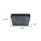 Homeroots 8in Blue Recycled Plastic Indoor Outdoor Rectangular Planter Box 488289 - alternate 2