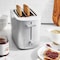 Zwilling Enfinigy, 2-Slice Toaster, Extra Wide 1.5in Slots for Bagels and Toast, Silver 1016123 - alternate 2