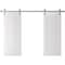 Sartodoors Double Barn Door 72 x 84 inches, BASIC 9111 White, 13FT Silver Rail Track Set, Solid Panel Interi BASIC9111DB-S-SKIN-7284 - alternate 1