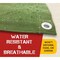 Mytee Products Mytee Products 20ft x 40ft Green Canvas Tarp 12oz Heavy Duty Water Resistant CT20-40-G - alternate 2