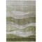 Homeroots 8' X 10' Green And Beige Abstract Washable Indoor Outdoor Area Rug 604974 - alternate 2
