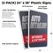 Signmission Auto Detailing, Plastic Signs Only 24 Inch x 36 Inch, Corrugated Plastic, 2PK CSB-2436-2PACK-30341 - alternate 2
