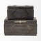 Homeroots Set of Two Brown Solid Wood Box With Lid, 2PK 392575 - alternate 1