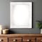 Homeroots 20" x 28" White Solid Wood Hanging Picture Frame 386536 - alternate 2