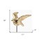 Homeroots Set Of Three Gold Bird Sculptures, 3PK 392411 - alternate 2