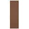 Ekena Millwork True Fit PVC, Two Equal Louver Shutters, Burnt Toffee, 15W x 44H, PR TFP101LVF15X044BT - alternate 2