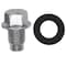 Auveco Oil Drain Plug with Gasket - 12mm-1.25 Thread, 5PK 19588 - alternate 1