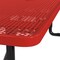 Leisure Craft Rectangle Portable Picnic Table, Red, 8 ft L T8XPP-RED - alternate 2