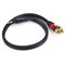 Monoprice A/V Cable, 3.5mm(M)/2 RCA(M), 1.5ft 5596 - alternate 1