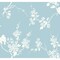 York Wallcoverings Imperial Blossoms Branch Blue Wallpaper SS2593 - alternate 1