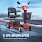 Vevor Heavy-Duty 4 Wheel Mobility Scooter for Seniors 12 Mile Long Range 265LBS W3467 - alternate 2