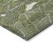 Homeroots 8' X 10' Olive Green Gold And Ivory Abstract Washable Indoor Outdoor Area Rug 601077 - alternate 2