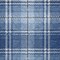 Homeroots 8' X 10' Navy Blue Black And Ivory Plaid Washable Indoor Outdoor Area Rug 596348 - alternate 2