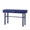 Homeroots 47" Blue Iron And Wood Vanity Table 491381 - alternate 1
