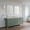 James Martin Vanities Chicago 72 in. Double Vanity, Smokey Celadon, w/ 3 CM Victorian Silver Silestone Top 503-V72-SC-3VSL - alternate 2