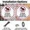 Signmission A Good Neighbor Cleans Up!, 10 inch X 10 inch, Aluminum Metal Signs, 2PK OC-A-2PACK-10-17 - alternate 2