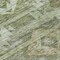 Homeroots 8' Olive Green And Fern Green Round Southwestern Washable Indoor Outdoor Area Rug 588716 - alternate 2