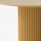 Homeroots 60" Natural Wood Pedestal Base Round Top Dining Table 713566 - alternate 2