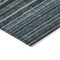 Homeroots 5' X 8' Teal Blue Sky Blue And Gray Striped Washable Indoor Outdoor Area Rug 577812 - alternate 2