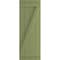 Ekena Millwork True Fit PVC Four Board Joined Board-n-Batten Shutters w/Z-Bar, Moss Green , 21 1/2W x 42H, PR TFP102BBF21X042MG - alternate 2