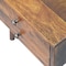 Homeroots 16" Brown Solid Wood Two Drawer Nightstand 701709 - alternate 2