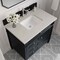 James Martin Vanities Brittany 36" Single Vanity, Black Onyx, w/ 3 CM Siberian Silestone Top 650-V36-BKO-3SFR - alternate 3