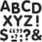 Trend Enterprises Black 2in STICK-EZE® Stick-On Letters, PK642 T1791 - alternate 1