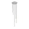 Z-Lite Forest 5 Light Chandelier, Brushed Nickel, 12 In W x 12 In H 919MP12-5R-BN-LED - alternate 1
